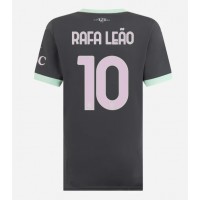 AC Milan Rafael Leao #10 Kolmaspaita Naiset 2024-25 Lyhythihainen